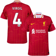 Neu Nike FC Liverpool Trikot Größe L Saison 2024/2025 Virgil van Dijk