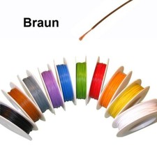 Litze Kabel 0,14mm² LIFY Modellbahn Kupferlitze Schaltlitze 25 Meter auf Spule