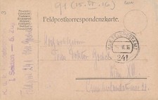 1916 Austria Feldpost ITALY