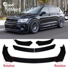 Frontspoiler Spoilerschwert Frontlippe Spoilerlippe für VW Tiguan Mk2 R-Line