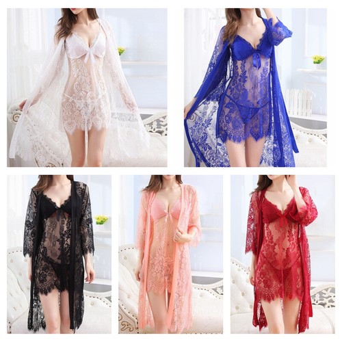 Women floral lace nightgown - women,