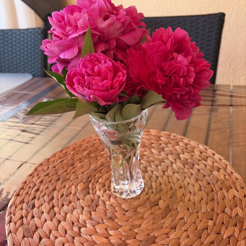 Joska bleikristall vase - bleikristall,
