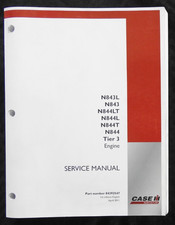 Case IH Tractor N843 N844 Tier