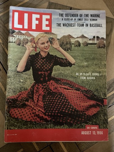 Life magazine august - magazine, 13.