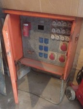 Baustromverteiler, Bosecker, Baustrom Verteiler, Kleinverteiler Schrank