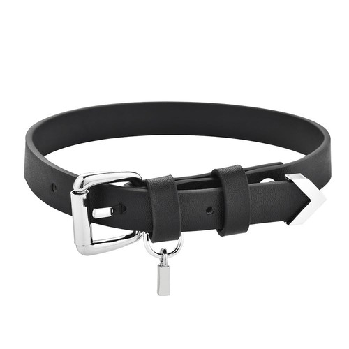 Damen halskette leder - halskette,