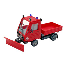 1:87 Busch 42225 -Multicar M26 Schneeräumschild Feuerwehr Std Brandenburg H0