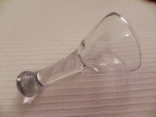 Teelichthalter,Aufsatz für Kerzenständer,Teelicht,Glasaufsatz, hängend Tropfen*