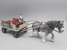 Schleich Nr.40190,Kutsche,Pferdekutsche mit Kutscher und Pferd,von 2004