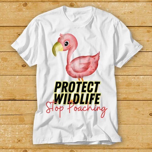 Shirt flamingo protect - flamingo,