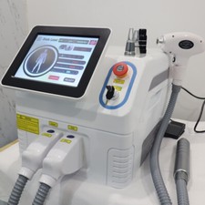 2In1 Dioden Laser 755/808/1064nm Haarentfernung Pico Tattoo Abbau Spa Maschine