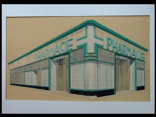 Apotheke ladenfront in - ladenfront,