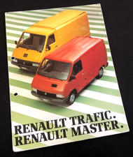 RENAULT TRAFIC + MASTER…...8-Seiten-Einführungsprospekt DEUTSCH……1980