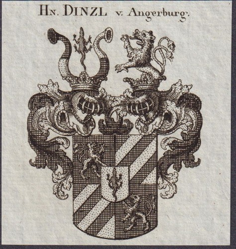 Dinzl angerburg wappen coat - wappen,