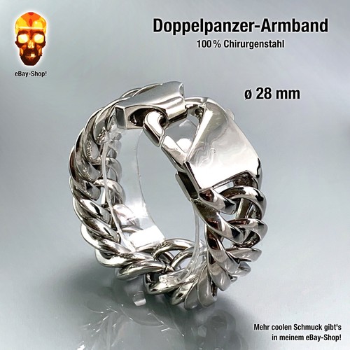 Panzerarmband herren - 28,