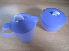Tupperware   Milch und Zucker  Kännchen und Dose   hübsches Design