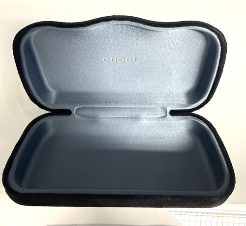Gucci samt etui medium - samt, schwarz