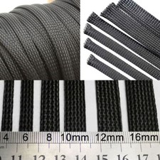 4-16mm Schwarz PETGewebtes