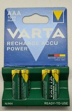 Varta Akku AAA AA 9V 200 550
