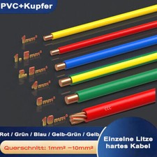 Ø 1-10 mm² PVC Kabel Draht