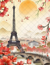 Paris Retro Reise Poster