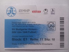 Ticket Fußball Regionalliga