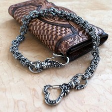 Gothic Skull Wallet Chain