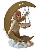 Duftlampe Engel champagner inspired by Hummel Rödental ca. 19 cm