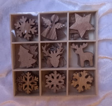 36 Stück winterliche