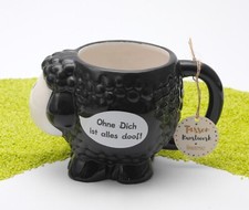 sheepworld Motiv-Tasse Schaf - Ohne Dich ist alles doof! 500 ml