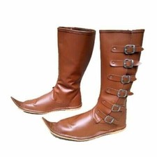 MITTELALTER LEDER STIEFEL