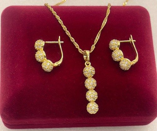 Luxus schmuckset zirkonia - luxus,