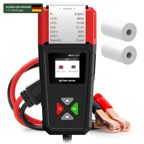 Autobatterietester mit drucker - autobatterietester,
