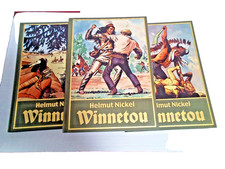 WINNETOU Bücher 1 - 3 von Helmut Nickel limitiert ( Comicplus+ 2012-2013)