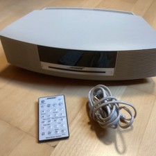 Bose Wave Radio music System Wecker RDS CD AUX MP3 AWRCC3 Weiß guter Zustand 