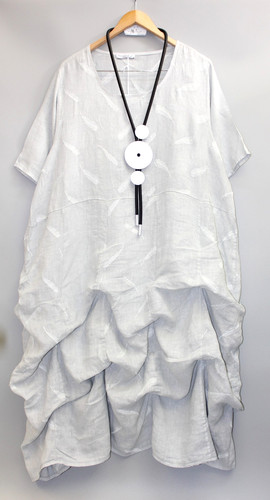 Moonshine leinen kleid - moonshine,