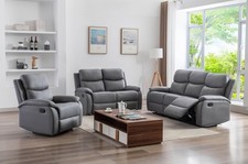 3tlg. Relaxsofa-Set mit 5