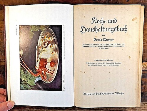 Koch und haushaltungsbuch - koch-,