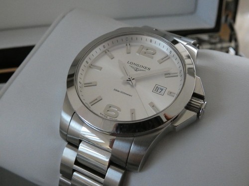 Longines conquest silber zb - longines,