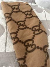 Gucci GG Stole Camel/Brown Wollschal