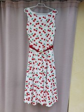 Rockabilly kleid mit kirschen - rockabilly,