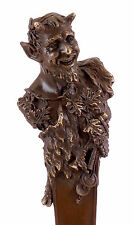 Wiener Bronze Faun Büste