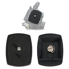 2X Universal Stativ Schnellwechselplatte Adapter für Kamerastativ UnterstützuneJ