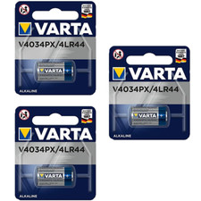3 x VARTA V4034PX/4LR44 6V