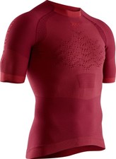 X-Bionic Herren The Trick 4.0 Running Shirt, Farbe: Namib Red/Sunset Orange