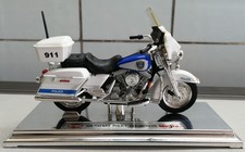 MAISTO Motorrad Harley Davidson Milwaukee Police Department USA, 1:18, gebr.