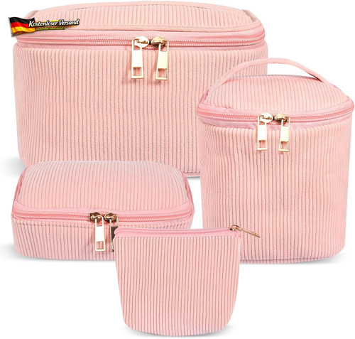 Kosmetiktasche set damen rosa - kosmetiktasche,