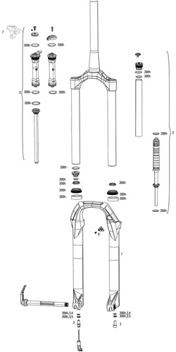 Rockshox judy gold - rockshox, rl