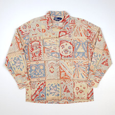 Polo Ralph Lauren Navajo Hemd XL / 2XL Vintage Indianer Indianer Oversized