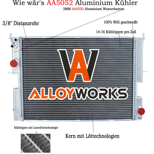 Reihen aluminium kühler - 4,